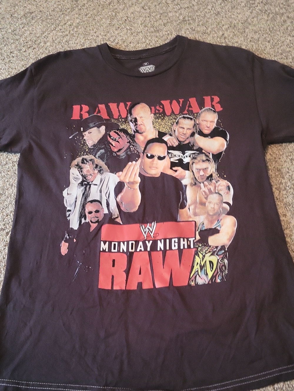 Raw Is War Wwe Mens Shirt